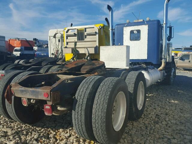 1XP5DB9X8MN311026 - 1991 PETERBILT 379 BLUE photo 4