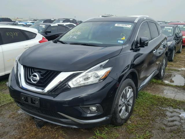 5N1AZ2MG0FN241500 - 2015 NISSAN MURANO BLACK photo 2