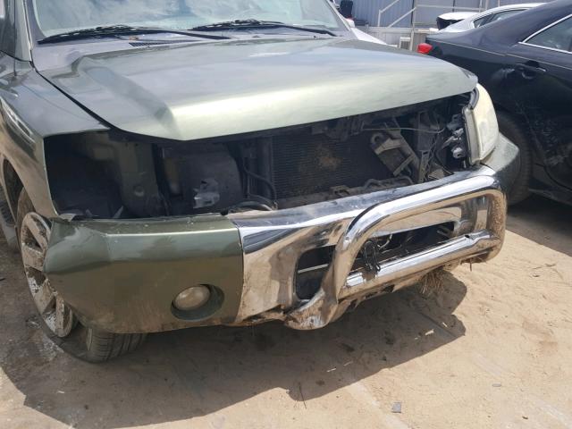 1N6BA07A25N555236 - 2005 NISSAN TITAN XE GREEN photo 9