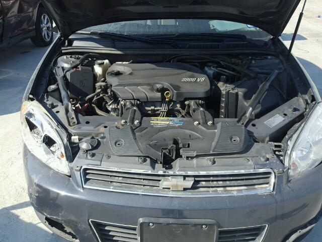 2G1WU57M991314471 - 2009 CHEVROLET IMPALA LTZ BLACK photo 7