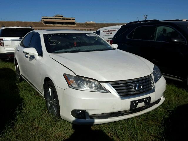 JTHBK1EG2C2487899 - 2012 LEXUS ES WHITE photo 1