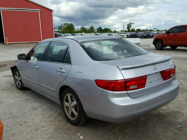 1HGCM56685A803247 - 2005 HONDA ACCORD EX SILVER photo 3