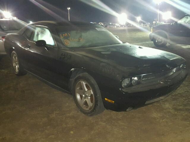 2B3CJ4DVXAH179587 - 2010 DODGE CHALLENGER BLACK photo 1