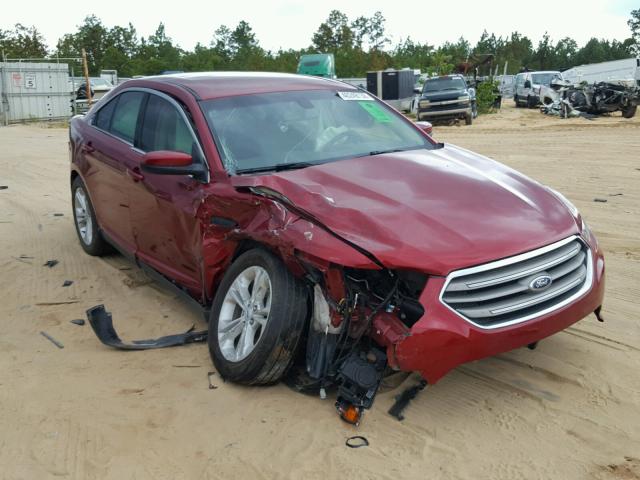 1FAHP2E85GG121512 - 2016 FORD TAURUS SEL RED photo 1