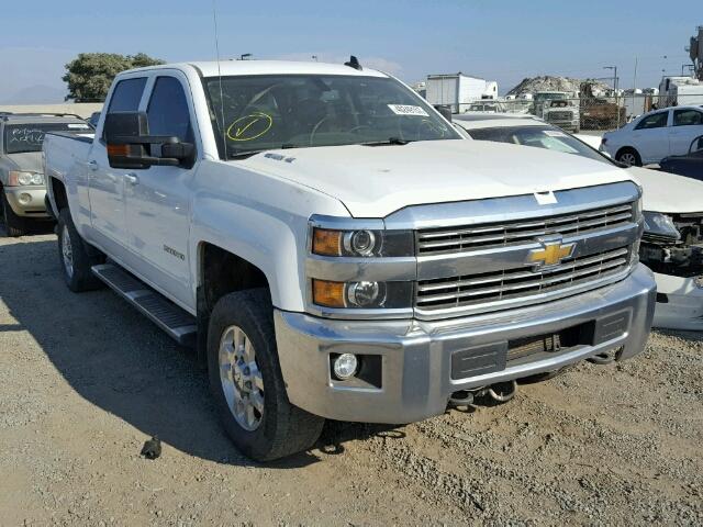 1GC1KVE85FF573198 - 2015 CHEVROLET SILVERADO WHITE photo 1