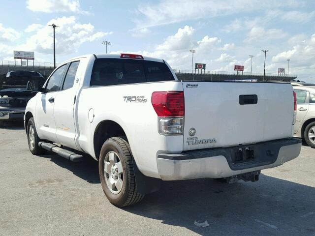 5TFRM5F19CX039996 - 2012 TOYOTA TUNDRA WHITE photo 3