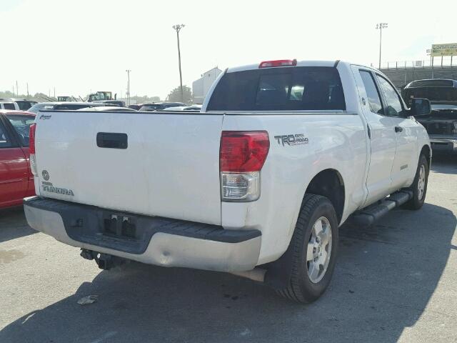 5TFRM5F19CX039996 - 2012 TOYOTA TUNDRA WHITE photo 4