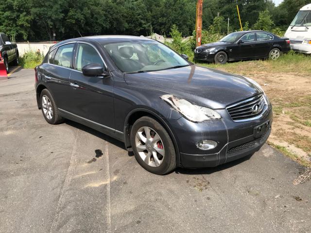 JNKAJ09F78M353220 - 2008 INFINITI EX35 BASE BLACK photo 1