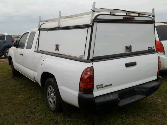 5TFTX4CN7FX064205 - 2015 TOYOTA TACOMA WHITE photo 3