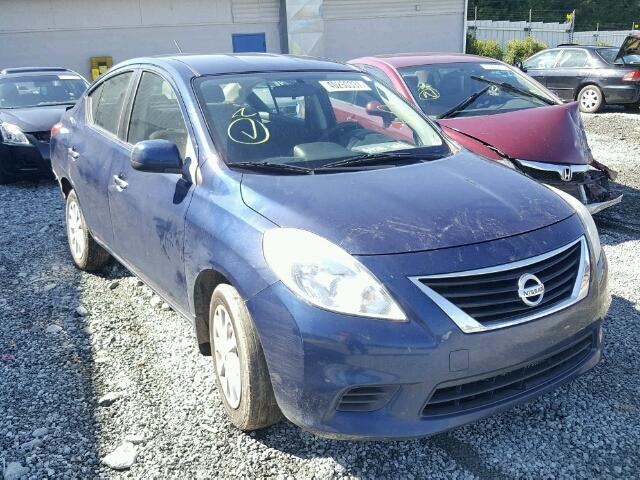 3N1CN7AP4CL848069 - 2012 NISSAN VERSA S BLUE photo 1