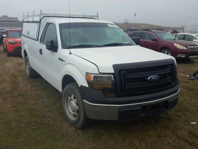 1FTNF1CF3DKF33156 - 2013 FORD F150 WHITE photo 1