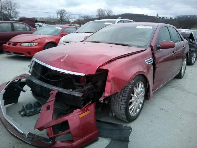 1G6DK67V080192177 - 2008 CADILLAC STS RED photo 2