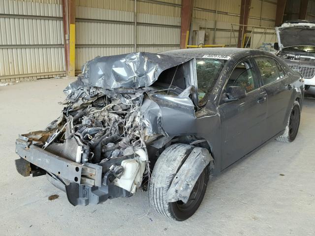 1G1ZG57B894234635 - 2009 CHEVROLET MALIBU LS GRAY photo 2