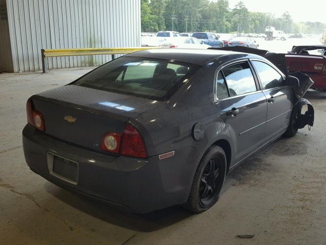 1G1ZG57B894234635 - 2009 CHEVROLET MALIBU LS GRAY photo 4