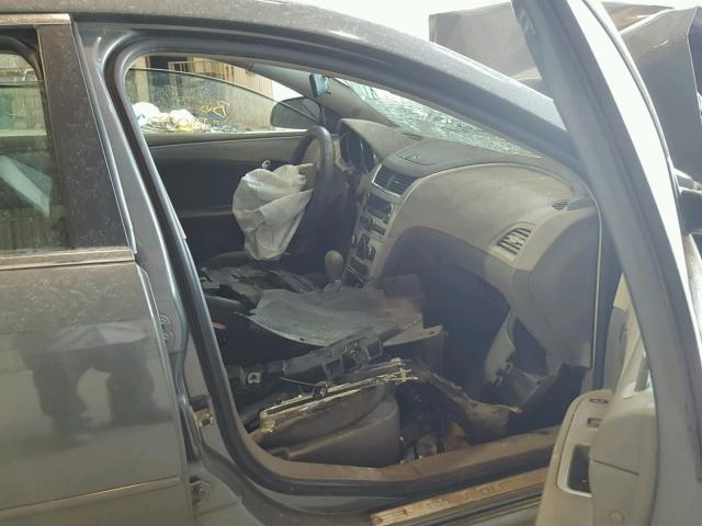 1G1ZG57B894234635 - 2009 CHEVROLET MALIBU LS GRAY photo 5