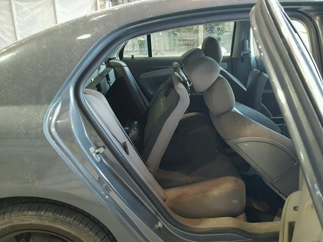1G1ZG57B894234635 - 2009 CHEVROLET MALIBU LS GRAY photo 6