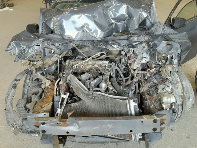 1G1ZG57B894234635 - 2009 CHEVROLET MALIBU LS GRAY photo 7