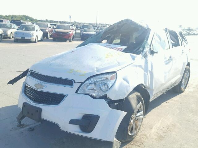 2GNALAEKXF6194538 - 2015 CHEVROLET EQUINOX LS WHITE photo 2