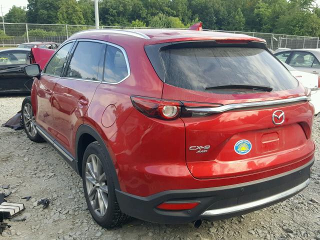 JM3TCBDY9G0125550 - 2016 MAZDA CX-9 GRAND RED photo 3