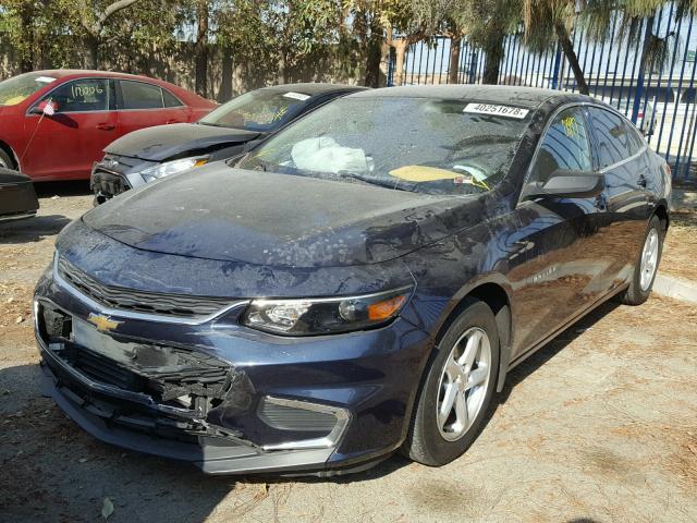 1G1ZB5ST6GF188271 - 2016 CHEVROLET MALIBU LS ლურჯი ფოტო 2
