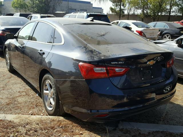 1G1ZB5ST6GF188271 - 2016 CHEVROLET MALIBU LS ლურჯი ფოტო 3