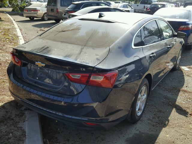1G1ZB5ST6GF188271 - 2016 CHEVROLET MALIBU LS ლურჯი ფოტო 4