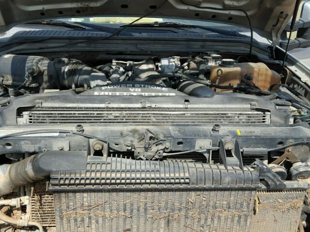 1FTSW21RX8EB46954 - 2008 FORD F250 SUPER SILVER photo 7