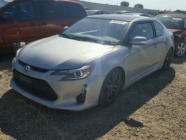 JTKJF5C70E3071349 - 2014 TOYOTA SCION TC 银色 照片 2