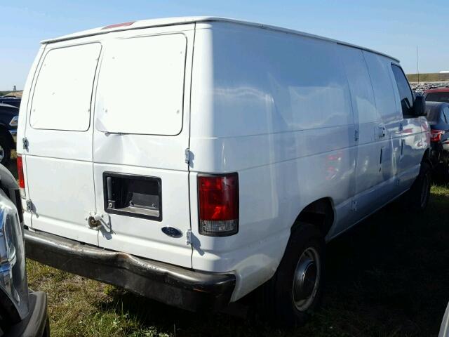 1FTNE24L05HB15553 - 2005 FORD ECONOLINE WHITE photo 4