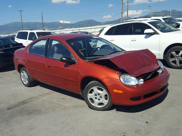 1P3ES46C61D158457 - 2001 PLYMOUTH NEON BASE 红色 照片 1