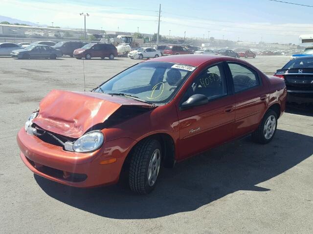 1P3ES46C61D158457 - 2001 PLYMOUTH NEON BASE 红色 照片 2