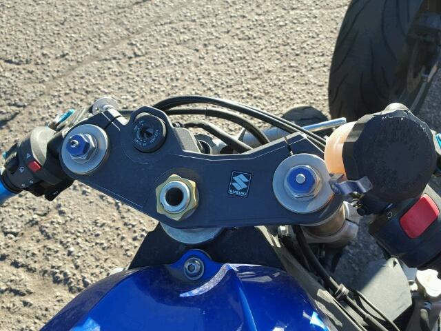 JS1GN7DA662117536 - 2006 SUZUKI GSX-R600 K BLUE photo 8