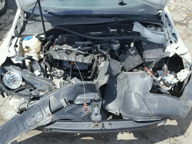 WVWAA7AJ2AW222040 - 2010 VOLKSWAGEN GOLF WHITE photo 7