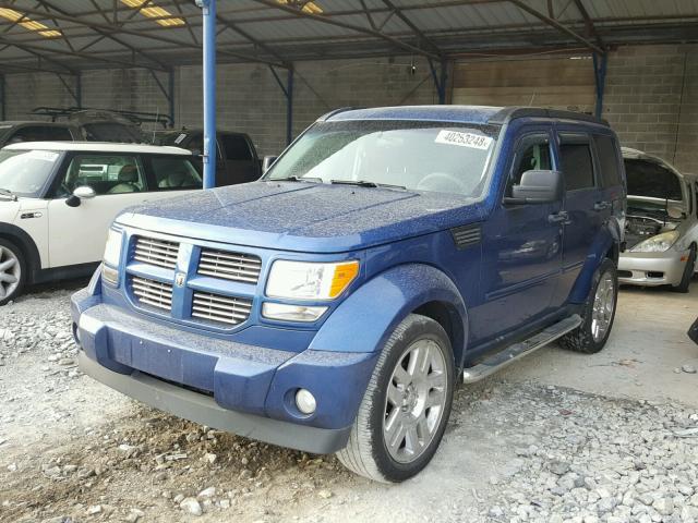 1D4PT4GK4AW172036 - 2010 DODGE NITRO HEAT BLUE photo 2