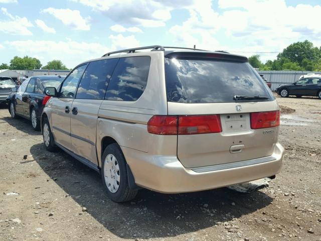 2HKRL1853XH503622 - 1999 HONDA ODYSSEY LX BEIGE photo 3