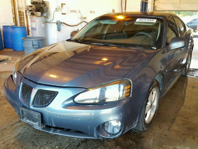 2G2WP552X61148509 - 2006 PONTIAC GRAND PRIX BLUE photo 2