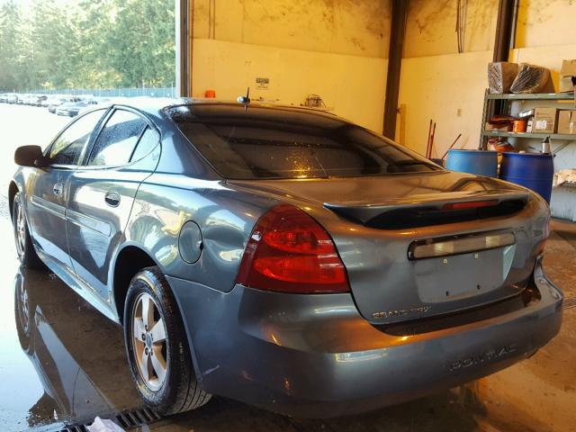 2G2WP552X61148509 - 2006 PONTIAC GRAND PRIX BLUE photo 3