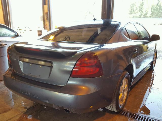 2G2WP552X61148509 - 2006 PONTIAC GRAND PRIX BLUE photo 4