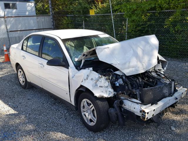 1G1ZS51F66F277591 - 2006 CHEVROLET MALIBU LS თეთრი ფოტო 1