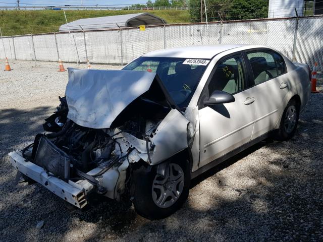 1G1ZS51F66F277591 - 2006 CHEVROLET MALIBU LS თეთრი ფოტო 2