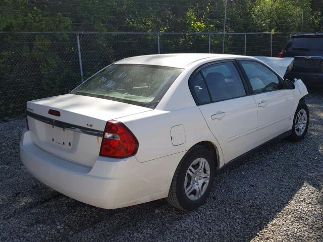 1G1ZS51F66F277591 - 2006 CHEVROLET MALIBU LS თეთრი ფოტო 4