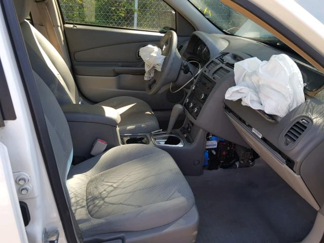 1G1ZS51F66F277591 - 2006 CHEVROLET MALIBU LS თეთრი ფოტო 5