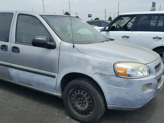 1GNDV23W08D121413 - 2008 CHEVROLET UPLANDER L 银色 照片 9