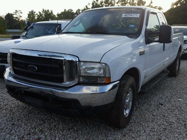 3FTNX20L43MB23101 - 2003 FORD F250 WHITE photo 2