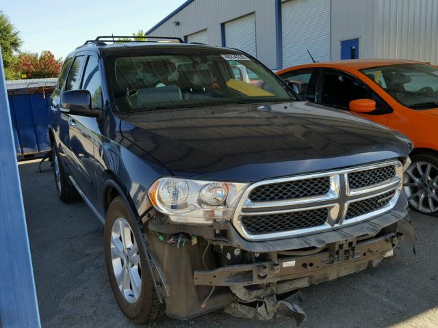 1C4RDJDG5DC675646 - 2013 DODGE DURANGO CR BLUE photo 1