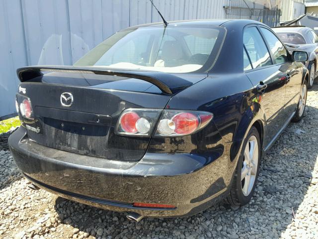 1YVHP80C375M23461 - 2007 MAZDA 6 I BLACK photo 4