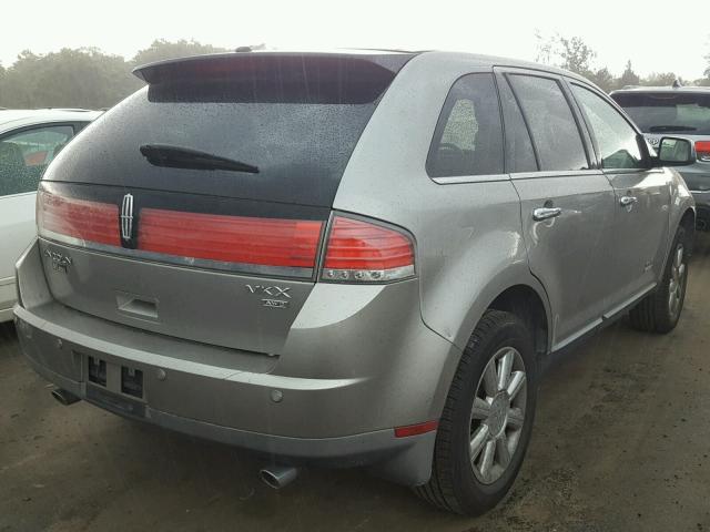 2LMDU88C38BJ26110 - 2008 LINCOLN MKX SILVER photo 4