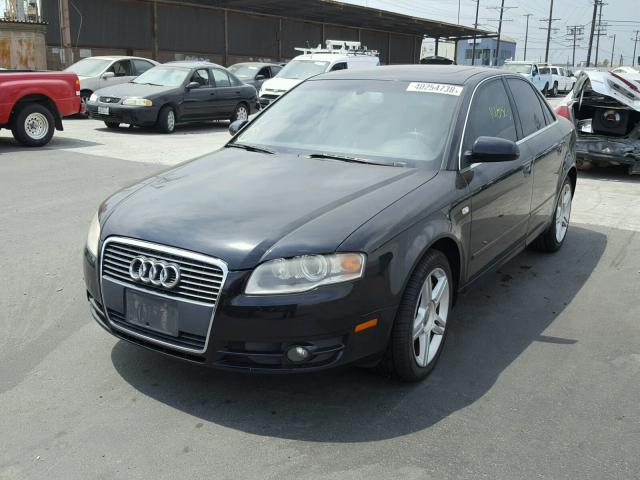 WAUAF78E77A125798 - 2007 AUDI A4 2 BLACK photo 2