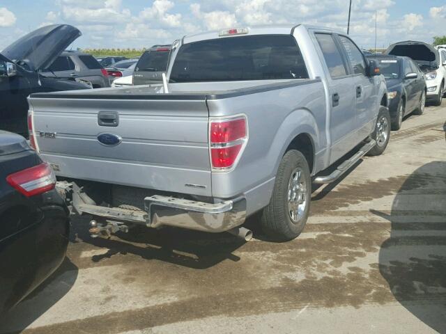 1FTFW1CF2CKD99954 - 2012 FORD F150 SUPER SILVER photo 4