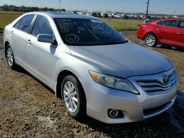 4T1BK3EK8BU615630 - 2011 TOYOTA CAMRY SILVER photo 1